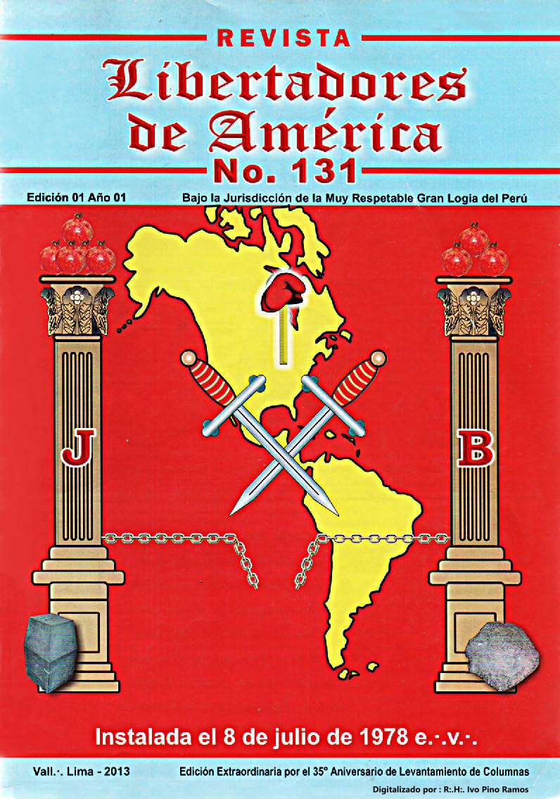 Portada de Libertadores de América, edición 01
