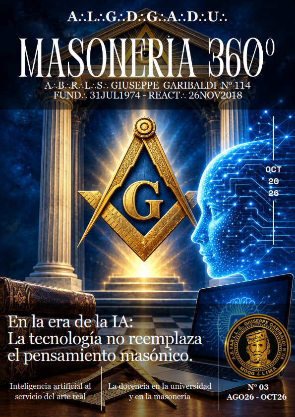 Portada de MASONERIA 360°, edición 03