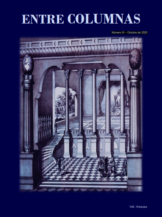 Portada de ENTRE COLUMNAS edición III