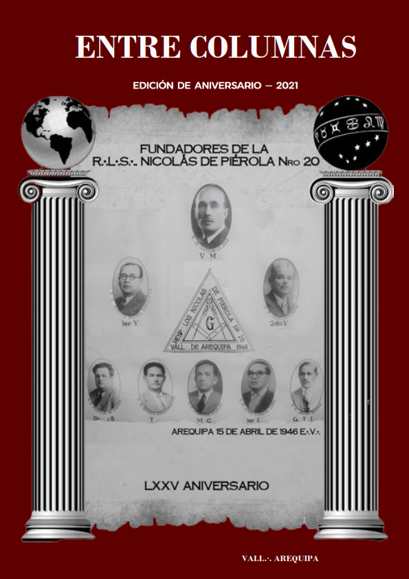 Portada de ENTRE COLUMNAS edición VII