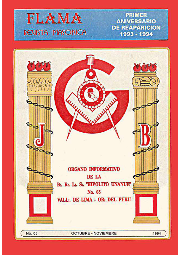 Portada de FLAMA, edición 05