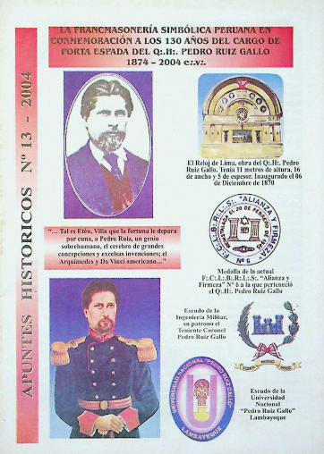 Portada de Apuntes Historicos, edición 13