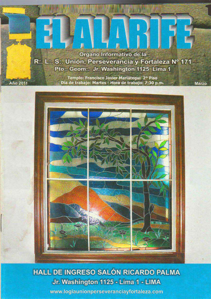 Portada de EL ALARIFE, edición 01