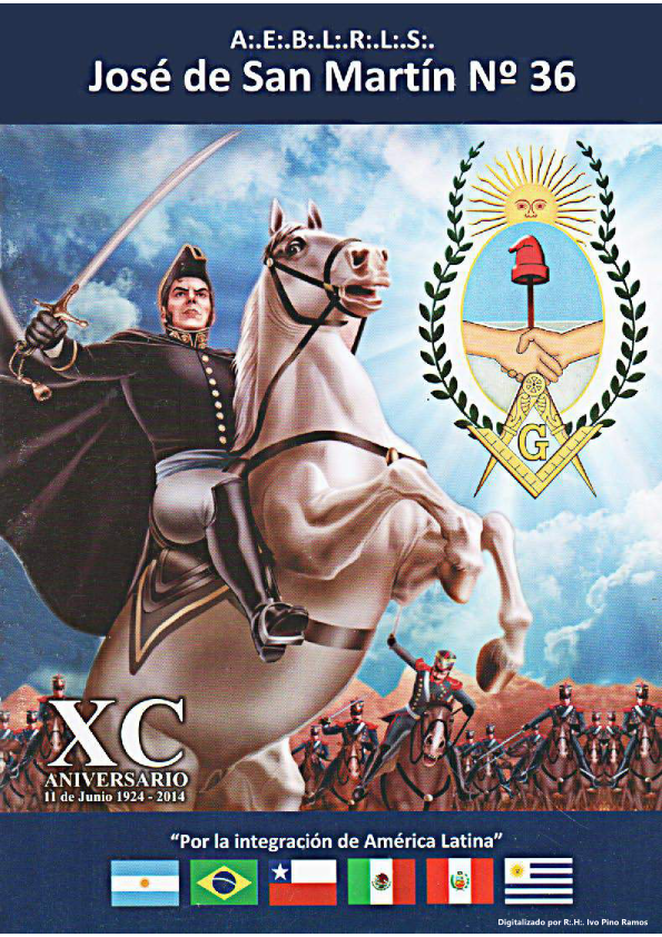 Portada de José de San Martín, edición 01